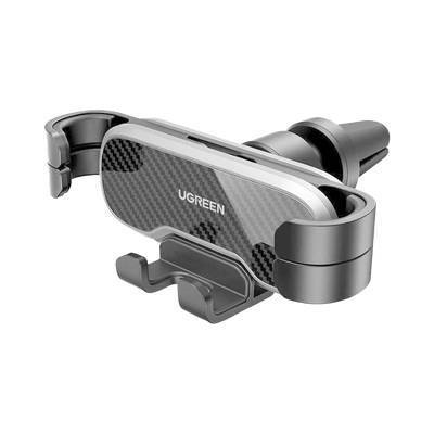 Soporte de Teléfono para Rendija de Ventilación | Tecnología Gravity Drive | Rotación de 360° | Suspensión por Goma | 5 Puntos de Sujeción | Compacto | Ajustable | Estable | Compatible con Rejilla de 