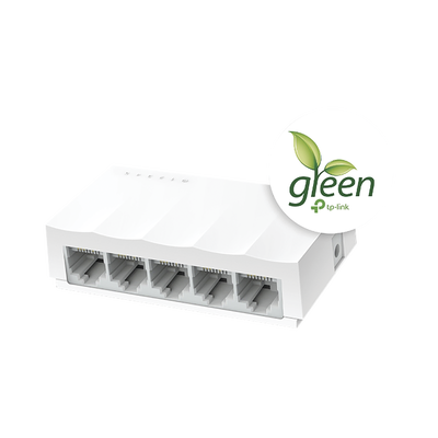 Switch para escritorio 5 puertos 10/100Mbps 
