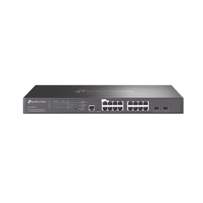 Switch L2+ Omada PoE+ / 16 Puertos MultiGigabit 2.5G / 8 Puertos 2.5G Sin PoE / 8 Puertos PoE+ 2.5G / 2 Puertos SFP+ 10G / Administración Centralizada Omada o Stand-Alone / Multicast IGMP / Presupuest