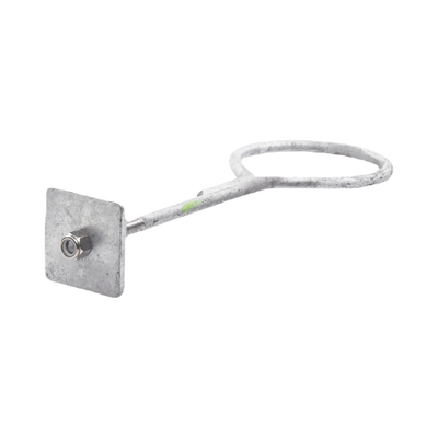 Ancla con Aro, largo: 40 cm. de 1/2&quot; de espesor para Losa o Pared. Galvanizado por Inmersión.