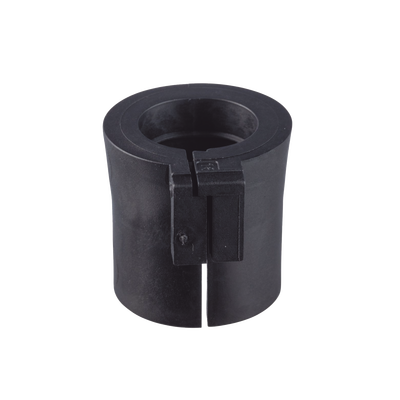 Pasacable de Entrada Sencilla y Pequeña 0.63&quot;-0.67&quot;, para Cables Terminados, Color Negro. Paquete de 4 Piezas