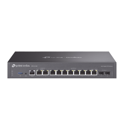 Router Omada VPN / SDN Multi-WAN Gigabit / 2 Puertos WAN/LAN RJ45 2.5 Gigabit / 8 Puertos WAN/LAN RJ45 Gigabit / 2 Puertos WAN/LAN SFP Gigabit / 1,000,000 Sesiones Concurrentes / Administración Centra
