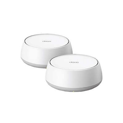 KIT 2 Routers Inalámbrico MESH Interior para Hogar / Doble Banda Wi-Fi 7 BE3600 Mbps / 2 Puerto 2.5 Gigabit WAN/LAN / 4 Antenas Internas / Operación Multi-Link MLO / Administración Mediante la App Dec