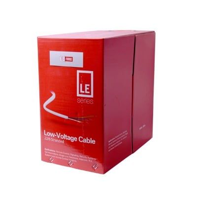 Bobina de 305 Metros / Cable de CCA / 6 x 22 AWG / Tipo Aluminio Revestido de Cobre / Aplicaciones en Control de Acceso / Alarmas de Intrusión/Control de Acceso / Automatización / Interfonos y TV Port