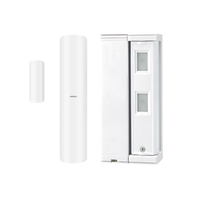 Sensor de Movimiento / Tipo Cortina / Ajuste de detección 2m o 5m / 100% Exterior / Inalámbrico / Incluye transmisor DS-PDMC-EG2-WB(B) para paneles AXPRO/ Proteja fachadas, puertas, ventanas, balcones