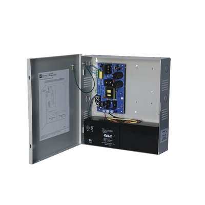 Fuente de Poder ALTRONIX de 24 Vcc @ 10 Amper / 1 salida / Ideal para aplicaciones de Control Acceso/Intrusión / CCTV / Con voltaje de entrada de 115 Vca / Con capacidad de baterías de respaldo / Requ