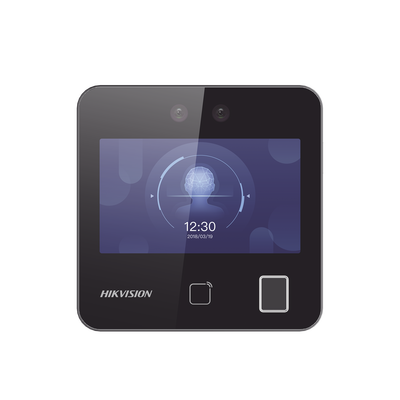 Terminal Min Moe WiFi / Touch de Reconocimiento Facial y Huella con Batería de Respaldo Incluida / ASISTENCIA y Control de ACCESO / 1500 Rostros, 3,000 Huellas y 3,000 tarjetas /  Lee códigos QR / Vid