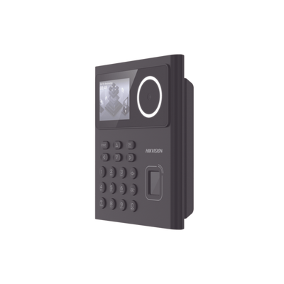Terminal Min Moe WiFi con Batería de Respaldo / Administrable por Smartphone o Nube /  Acceso y Asistencia /  Huella, Facial y Tarjetas MIFARE /  500 rostros y 1,000 Huellas y Tarjetas / Detección de 