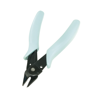 Pinza De Corte Micro de 5&quot; (125 mm). Acero c/mango Ergonómico de PVC. Uso Electrónico. Corte al Ras.