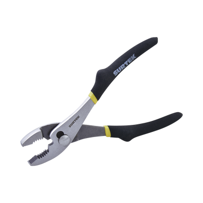 Pinza para mecánico de 8&quot; con mango de vinil.