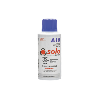 Lata De Humo Sintético En Aerosol Para Prueba De Detectores Puntuales, No Tóxico, No Inflamable, Libre De Silicona, 100%Biodegradable, No Contamina Los Detectores, Uso Manual o En Dispensadores SOLO-3