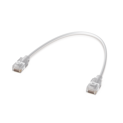 Pack de 24 Patchcords UniFi Etherlighting™ de 15 cm, hasta 2.5G / Conector RJ45 transparente para mejores efectos de luz con Switches USW PRO MAX