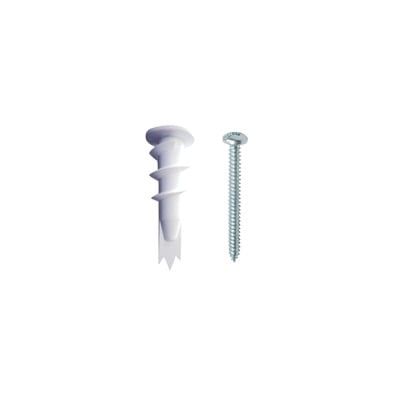 Kit de 10 taquetes autoperforables y 10 tornillos 10mm x 1 1/2&quot; (1301-05002)