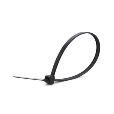 Corbata o Cincho de Nylon Color Negro, 4.8 x 280mm (100 piezas)