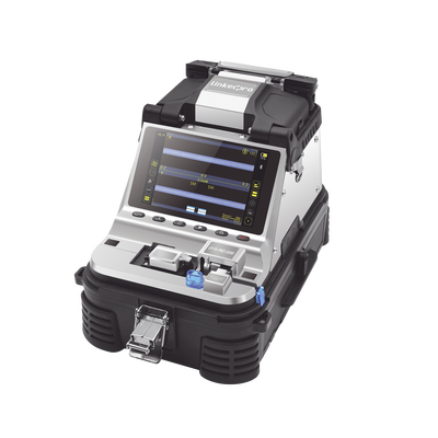 Fusionadora de Fibra Óptica MultiModo y MonoModo / 6 motores / Alineación por Núcleo / OPM + VFL / Cleaver Eléctrico de Gran Precisión / Capacitación Remota Gratuita