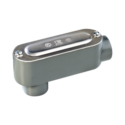 Caja Condulet tipo LB de 1&quot; (25.4 mm) Incluye tapa y tornillos.