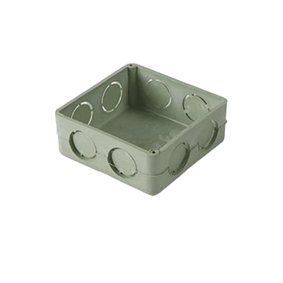 Caja Cuadrada de 1/2&quot;  para Instalaciones de PVC Conduit Pesado.