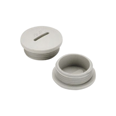 Tapón roscado de 1&quot; para caja cuadrada a prueba de intemperie.