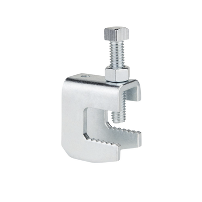 Mordaza de Acero Fija barras de 3/4&quot;, para varilla roscada de 3/8&quot;.