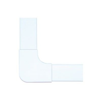 Sección en &quot;L&quot; color blanco de PVC auto extinguible,  para canaleta PT48 (6130-01002)