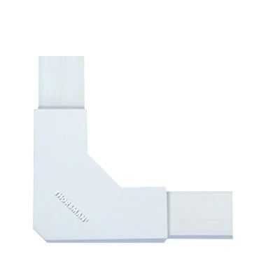 Sección en &quot;L&quot; blanco de PVC auto extinguible, para canaletas TMK1020, TMK1020SD, TMK1020CD (5130-02001)