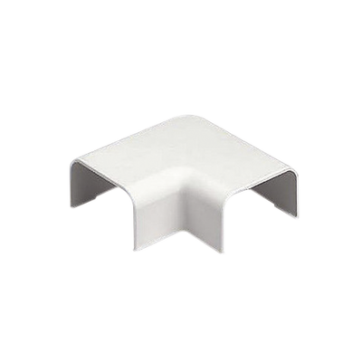 Conexión en ángulo recto &quot;L&quot;, para uso con canaleta LD5, material ABS, Color Blanco Mate