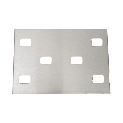 Cople para Uniones de Escalera de Aluminio / Plano / Peralte 3 1/4&quot; / Incluye Tornilería