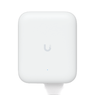 Access Point UniFi WiFi U7 Outdoor WiFi 7 802.11be doble banda, MU-MIMO 2x2 en cada banda, Puerto 2.5G, antena sectorial integrada 90° en 2.4 y 45° en 5 GHz, conectores para antenas omnidireccionales 