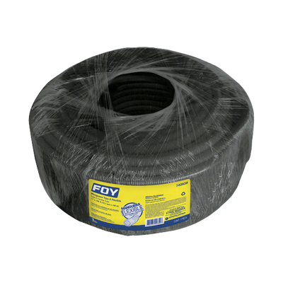 Manguera flexible para cables 1/2&quot; x 100 m /Polietileno Alta Densidad HDPE/ Sin guía /Para uso en interiores.
