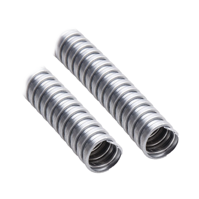 Tubo Flexible de 3/8&quot; (9.5 mm) en Acero Galvanizado / Rollo con 50 m. 