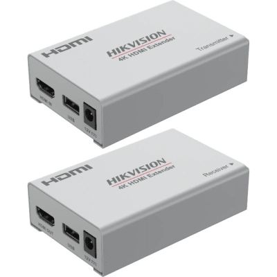 Kit Extensor de Video y Audio por HDMI / Hasta 120 Metros (30 Hz) y 60 Metros (60 Hz) de Distancia con Cat 6 / Soporta Resolución 4K / Cero Latencia 