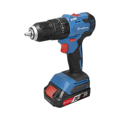 Rotomartillo / Taladro Inalámbrico de 20V sin Carbones, Broquero de 1/2&quot;, incluye 2 Baterías de 2.0 Ah, Cargador y Maletín