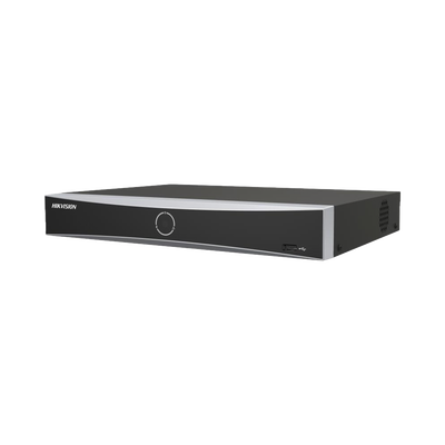 [Acusearch] NVR 12 Megapíxel (4K) / 8 canales IP / 8 Puertos PoE+ / Reconocimiento Facial / AcuSense (Evita Falsas Alarmas) / 1 Bahías de Disco Duro / HDMI en 4K / 300 Metros PoE Modo Extendido