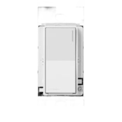 (RadioRa3) Apagador Sunnata color blanco para linea Radio Ra3, 8A de iluminacion, 5.8A Motor