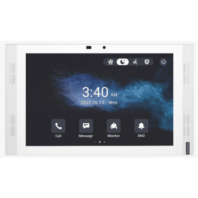 MONITOR DE 10&quot; IPS LCD / CERTIFICADO POR GOOGLE PLAY STORE / ANDROID 12 OS / WI-FI 6 / POE /  SIP / ENTRADAS DE ALARMA / ADMINISTRACIÓN 100 EN LA NUBE