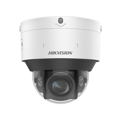 Domo IP 8 Megapixel / Lente Mot. 2.8 - 12 mm / Dual Light (30 mts IR + 30 mts Luz Blanca) / IK10 / IP67 / Reconocimiento Facial / WDR 140 dB / DeepinView / Búsqueda por Atributos / Heat Map / ACUSENSE
