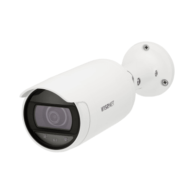 Cámara IP Tipo Bala 4 Megapíxel / Lente varifocal motorizado 3.3 a 10.3mm / IR 30M / WDR 120db / IP66 / H.265 &amp; WiseStream / modo pasillo / POE 802.3af