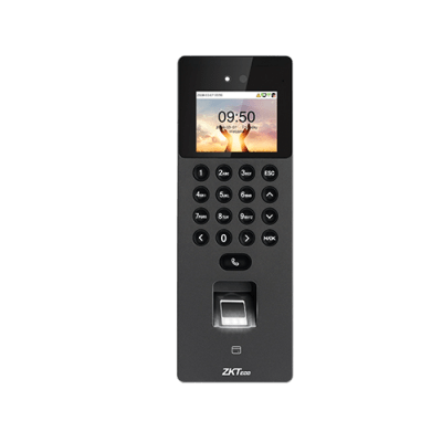Terminal de Control de Acceso Multi-biométrico / Cámara Binocular 1MP / 3,000 Capacidades de Plantilla / Video Intercomunicador (SIP) / Varias Autenticaciones / Compatible ONVIF y SIP / Firmware AC y 
