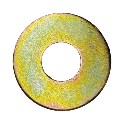 Arandela plana de 1/4&quot; (6.3 mm) con acabado Tropicalizado, Es Ideal Para Utilizarse al Exterior o Zonas Húmedas 