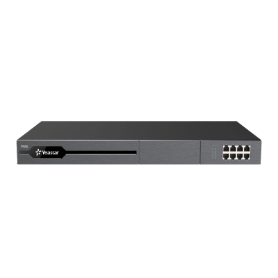 Conmutador Enterprise modular yeastar 100 extensiones,30 llamadas simultaneas, Hasta 8 puertos fxo/fxs con modulo de expansion, hasta 200 extensiones y 60 llamadas simultaneas con modulo de expansion 