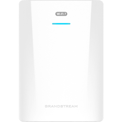 Punto de Acceso Wi-Fi 7 para Pared / GWN7670WM / MIMO 2x2:2 DL-UL OFDMA / Modulación 4096 QAM / 2.5G Ethernet PoE+ / Hasta 256 Clientes / QoS Avanzado / Cobertura 175 mts / Gestión Integrada y en la N
