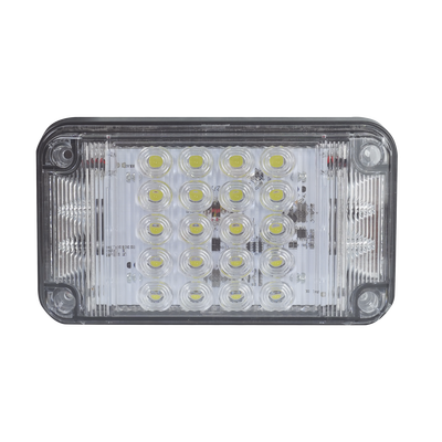 Luz de Advertencia de 7X4&quot;, Color Claro, Con Luces de Trabajo, Ideal para Ambulancias