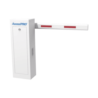 Kit de Barrera Vehicular Derecha con Brazo Telescópico / Soporta brazo Telescópico de hasta 6 metros / Tiempo de Apertura 6 segundos 