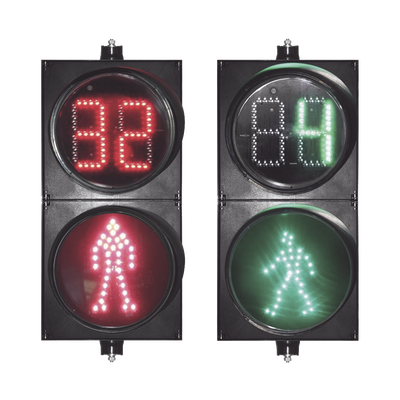 Semáforo Peatonal / Cuenta Regresiva / Rojo / Verde / Dinamico / Diámetro 20 Cm.