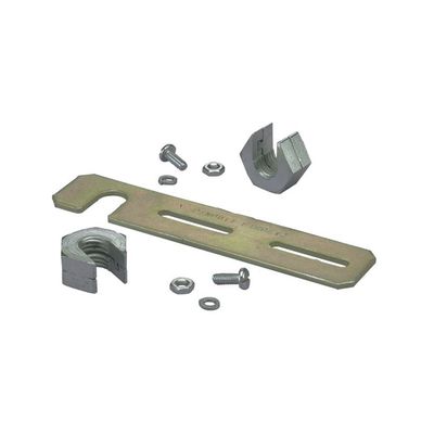 Soporte de Montaje a Techo, para Canaletas FiberRunner 2X2 o 4X4, Uso con Varilla Roscada de 1/2&quot;, Color Negro