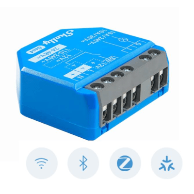 Relevador inalámbrico inteligente 16A, 110-240 V / 1  salida de contacto seco / compatible con asistente de voz Alexa, Google Home / Wifi 2.4