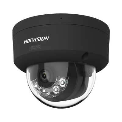 [Dual Light + ColorVu 3.0 + HikAI] Domo IP 4 Megapixel / Lente 2.8 mm / 30 mts IR + Luz Blanca / 2 Microfonos Integrados / Exterior IP67 / WDR 130 dB / ACUSENSE 3.0 / Metal / NEMA 4X / ACUSEARCH