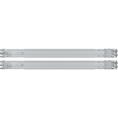 Kit de Rieles para Rack Synology RKS-01 | Compatible con Servidores de Montaje en Rack | Ancho de Pilar ≥450 mm | Ancho de Panel ≥480 mm | Profundidad de Montaje 553-834 mm | Orificios Cuadrados ≥9.5 