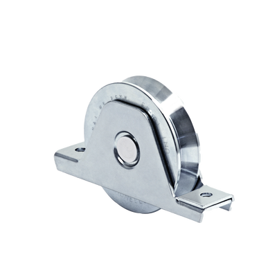 336V - Rueda de 12 cm / Capacidad Para Puertas de Hasta 400 kg / Canal Tipo &quot;V&quot;