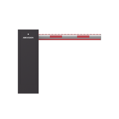 Barrera Vehicular DERECHA / Brazo Iluminado Rojo/Verde de 4 mts Incluido  / 3 Seg para Apertura / Cierre Automático con Tiempo Configurable / 2,500,000 MCBF / Compatible con Cualquier Control de Acces